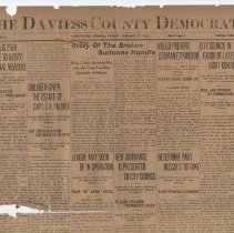 Daviess County Democrat newspapers (January 1918 to December 1919)