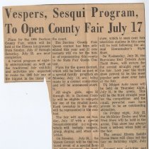 1966 article about the Daviess County Fair in Elnora