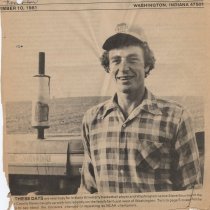 1981 article about Steve Bouchie & the upcoming basketball season