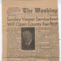 1967 Daviess County Fair opens with Vesper Service