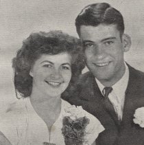 William Bye & Rosemary (Russell) Bye wedding (ca. 1945-1950)