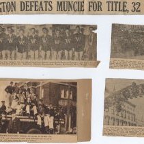 Hatchets win 1930 Indiana State basketball championship