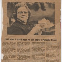 1973 article about Rosie's Cafe in Washingt