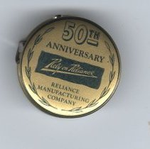 1948 Reliance Manufacturing Co. metal tape measure