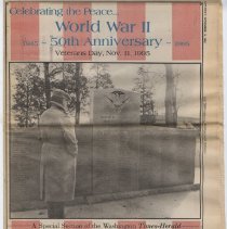 1995 newspaper about Daviess County men who served during WW II