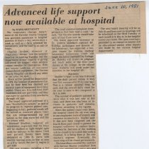 1981 meeting of Board of Governors at Daviess County Hospital