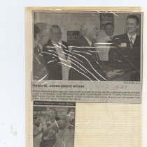 Newspaper clippings compiled by Olive Lawyer # 14 (2006-2007)