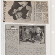 Newspaper clippings compiled by Olive Lawyer # 14 (2006-2007)