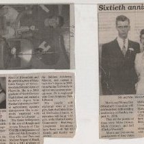 Newspaper clippings compiled by Olive Lawyer # 14 (2006-2007)