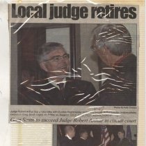 Newspaper clippings compiled by Olive Lawyer # 14 (2006-2007)