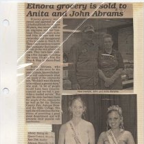 Newspaper clippings compiled by Olive Lawyer # 14 (2006-2007)