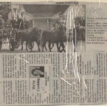 Newspaper clippings compiled by Olive Lawyer # 14 (2006-2007)