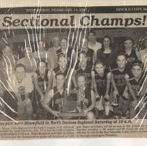 Newspaper clippings compiled by Olive Lawyer # 14 (2006-2007)