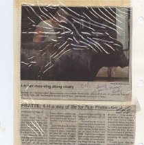 Newspaper clippings compiled by Olive Lawyer # 14 (2006-2007)