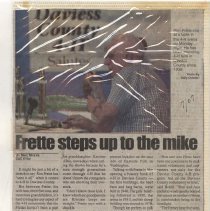 Newspaper clippings compiled by Olive Lawyer # 14 (2006-2007)