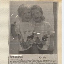 Newspaper clippings compiled by Olive Lawyer # 14 (2006-2007)