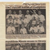 Newspaper clippings compiled by Olive Lawyer # 14 (2006-2007)