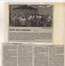 Newspaper clippings compiled by Olive Lawyer # 14 (2006-2007)