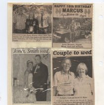 Newspaper clippings compiled by Olive Lawyer # 14 (2006-2007)