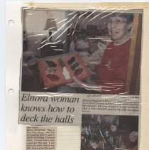 Newspaper clippings compiled by Olive Lawyer # 14 (2006-2007)