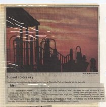 Newspaper clippings compiled by Olive Lawyer # 14 (2006-2007)