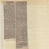 Newspaper clippings compiled by Olive Lawyer # 14 (2006-2007)