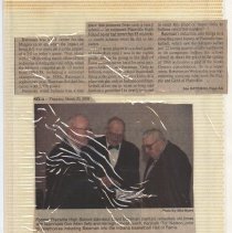 Newspaper clippings compiled by Olive Lawyer # 14 (2006-2007)