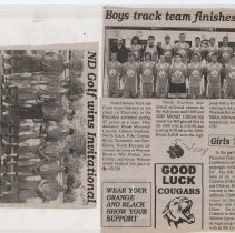 Newspaper clippings compiled by Olive Lawyer # 14 (2006-2007)