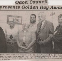 Newspaper clippings compiled by Olive Lawyer # 14 (2006-2007)