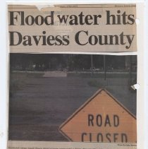 Newspaper clippings compiled by Olive Lawyer # 14 (2006-2007)