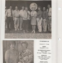 Newspaper clippings compiled by Olive Lawyer # 14 (2006-2007)