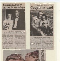 Newspaper clippings compiled by Olive Lawyer # 16 (2010)