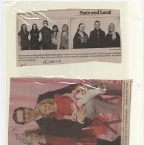 Newspaper clippings compiled by Olive Lawyer # 16 (2010)