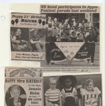 Newspaper clippings compiled by Olive Lawyer # 16 (2010)