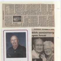 Newspaper clippings compiled by Olive Lawyer # 16 (2010)