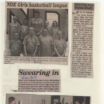 Newspaper clippings compiled by Olive Lawyer # 16 (2010)