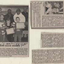 Newspaper clippings compiled by Olive Lawyer # 16 (2010)