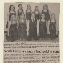 Newspaper clippings compiled by Olive Lawyer # 16 (2010)