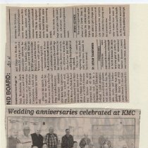 Newspaper clippings compiled by Olive Lawyer # 16 (2010)