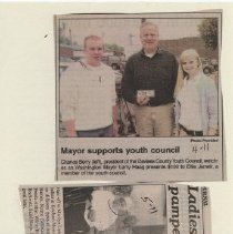 Newspaper clippings compiled by Olive Lawyer # 16 (2010)