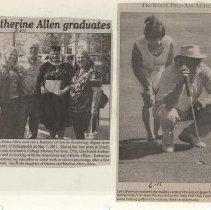 Newspaper clippings compiled by Olive Lawyer # 16 (2010)