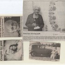 Newspaper clippings compiled by Olive Lawyer # 16 (2010)