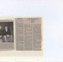 Newspaper clippings compiled by Olive Lawyer # 16 (2010)