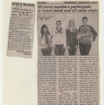 Newspaper clippings compiled by Olive Lawyer # 16 (2010)