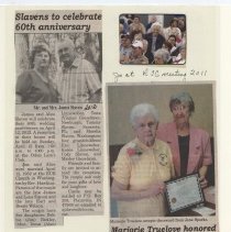 Newspaper clippings compiled by Olive Lawyer # 16 (2010)