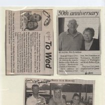 Newspaper clippings compiled by Olive Lawyer # 16 (2010)