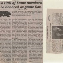 Newspaper clippings compiled by Olive Lawyer # 16 (2010)