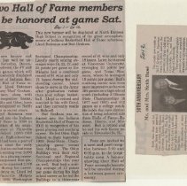 Newspaper clippings compiled by Olive Lawyer # 16 (2010)