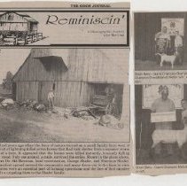 Newspaper clippings compiled by Olive Lawyer # 16 (2010)