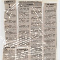 Newspaper clippings compiled by Olive Lawyer # 16 (2010)